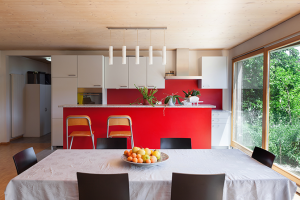 Kitchen paint, red